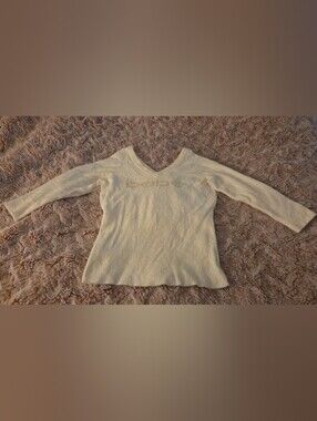 bebe Logo Sweater Top